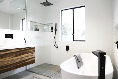 Matte Black Shower Set 10 Year, Shower Hose Attachment For Square Bathtub Faucet