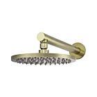 Meir tiger bronze gold rain shower set round - set 1
