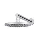 Meir polished-chrome rain shower set round - set 1