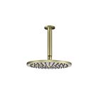 Meir tiger bronze gold rain shower set round - set 2