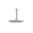 Meir polished-chrome rain shower set round - set 2