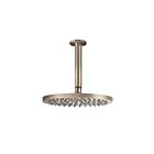 Meir rose-gold rain shower set round - set 2
