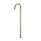 Meir rose-gold freestanding bath filler round