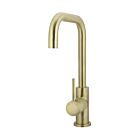 Meir tiger bronze gold kitchen mixer round with round spout