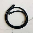 Meir matte black shower hose