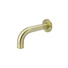 Meir tiger bronze gold wall spout round 13 cm