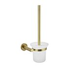 Meir tiger bronze gold toilet brush round