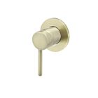 Meir tiger bronze gold wall mixer round