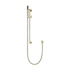 Meir tiger bronze gold hand shower rod-shaped with sliding rail