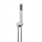 Meir polished-chrome hand shower rod-shaped with holder