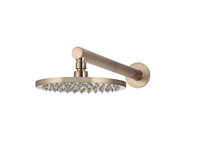 Meir rose-gold rain shower set round - set 1