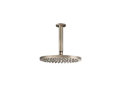 Meir rose-gold rain shower set round - set 2