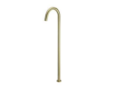 Meir tiger bronze gold freestanding bath filler round