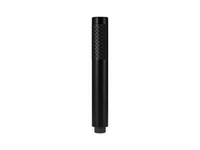 Meir matte black hand shower rod-shaped