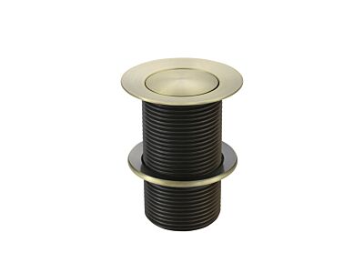 Meir tiger bronze gold pop-up click waste without overflow