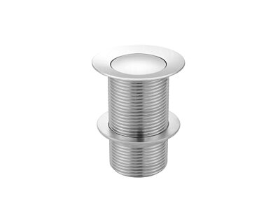 Meir polished-chrome pop-up click waste without overflow