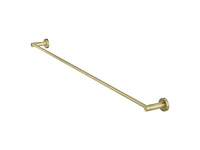 Meir tiger bronze gold towel rail round single 90 cm