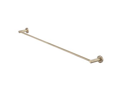 Meir rose-gold towel rail round single 90 cm