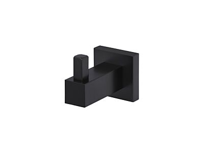 Meir matte black robe hook square