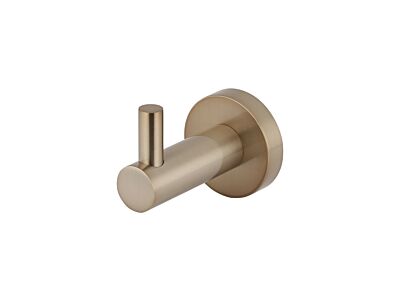 Meir rose-gold robe hook round