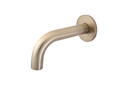 Meir rose-gold wall spout round 13 cm