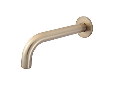 Meir rose-gold wall spout round 21 cm