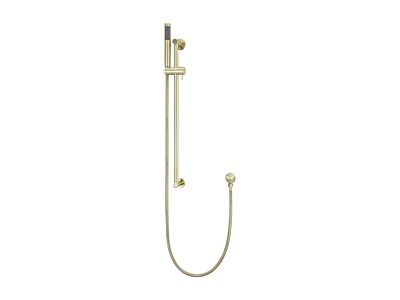 Meir tiger bronze gold hand shower rod-shaped with sliding rail